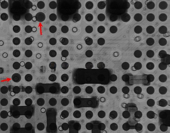 工业CT无损检测空洞率分析 工业CT无损检测空洞率分析