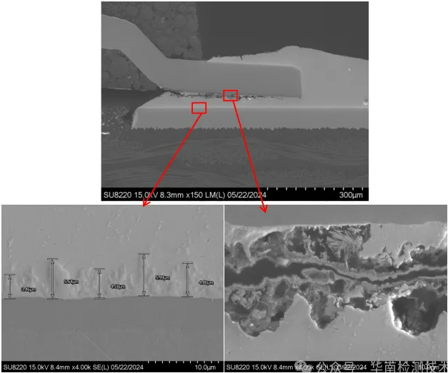 PCBA失效分析-扫描电镜(SEM) PCBA失效分析-扫描电镜(SEM)
