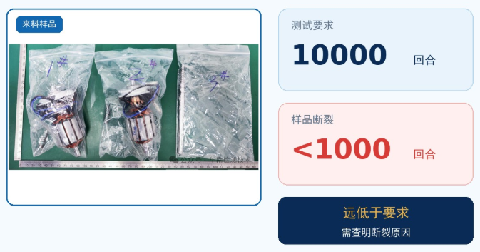 电机蜗杆断裂失效分析