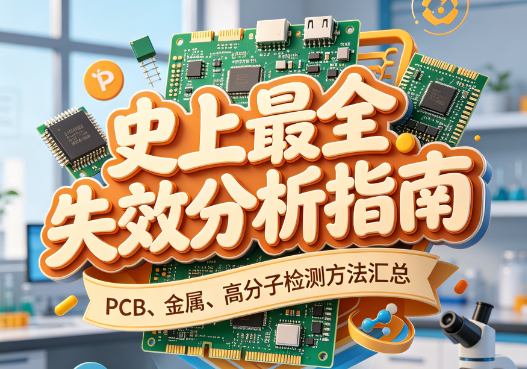 收藏 | 史上最全失效分析指南：PCB、金属、高分子检测方法汇总