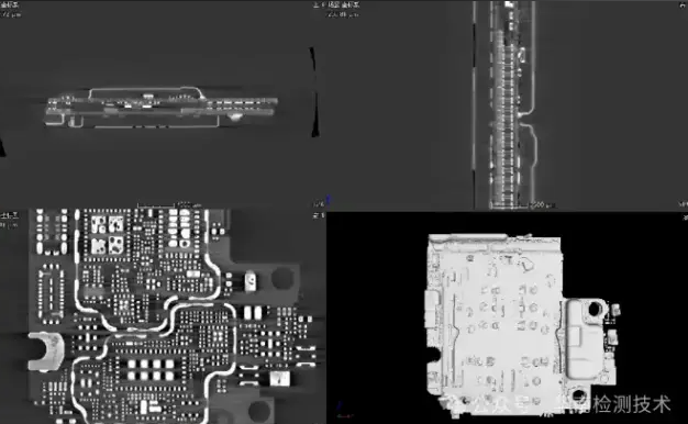 工业CT扫描芯片内部缺陷分析