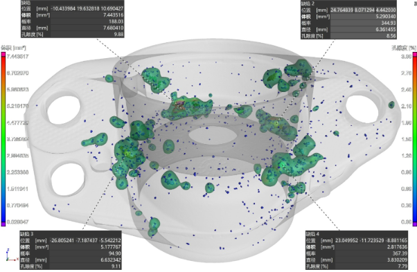 工业CT无损检测气孔