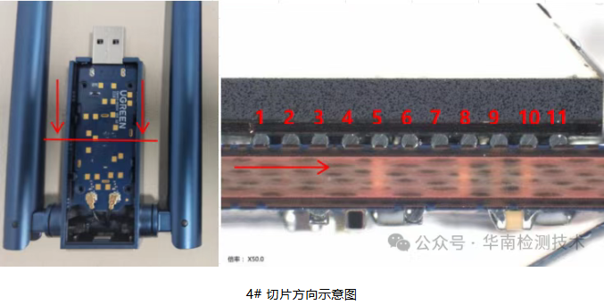 失效分析第二步：金相切片，观察内部结构
