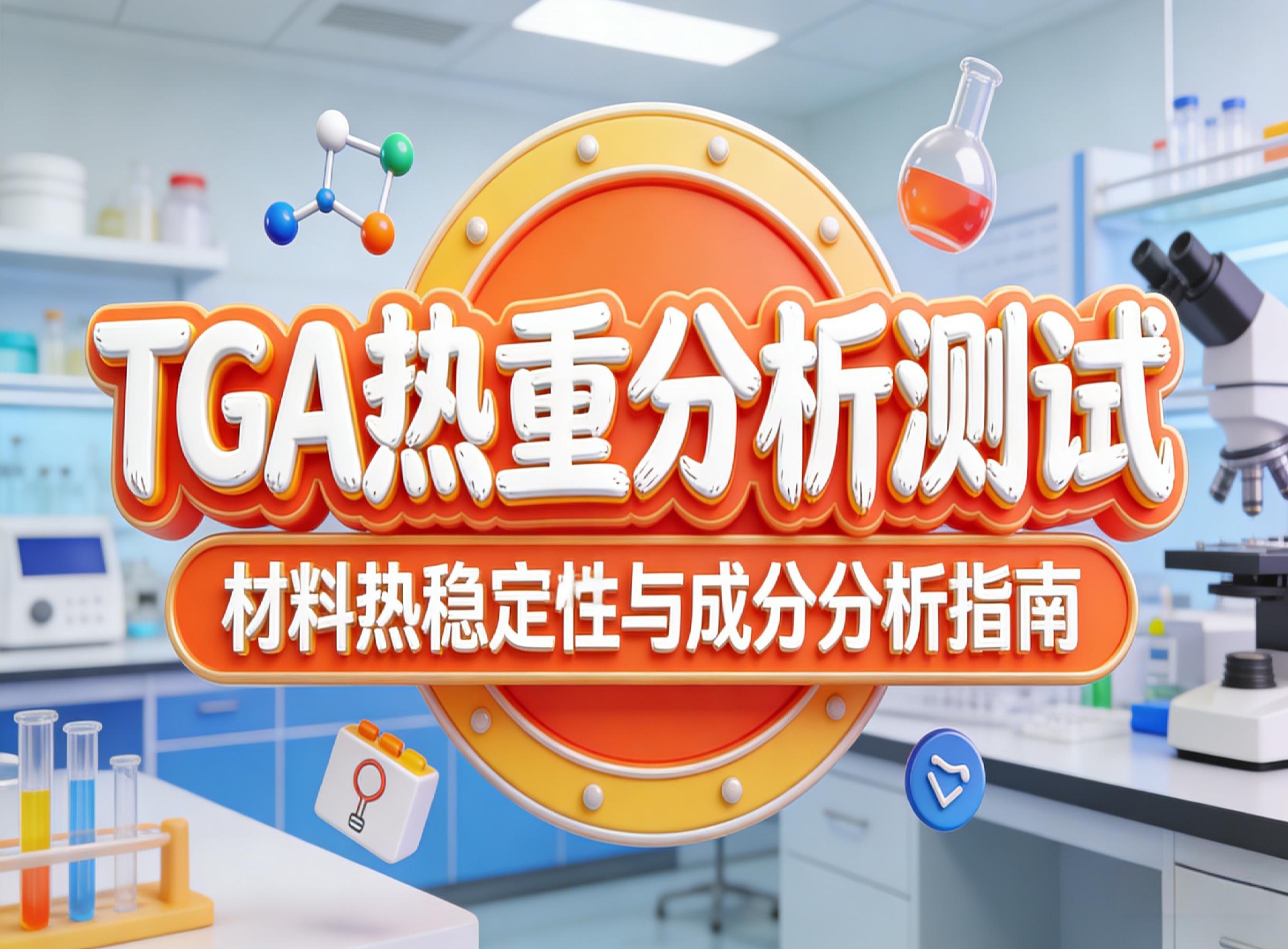 TGA热重分析测试:材料热稳定性与成分分析指南 TGA热重分析测试:材料热稳定性与成分分析指南