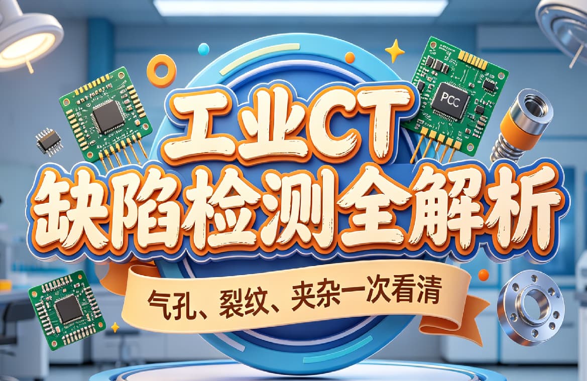 工业CT缺陷检测:气孔裂纹夹杂一次看清 - 华南检测 工业CT缺陷检测:气孔裂纹夹杂一次看清 - 华南检测