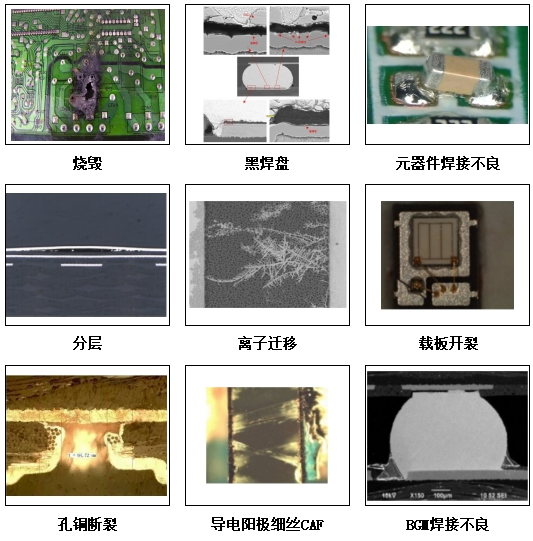 PCB/PCBA 失效分析 PCB/PCBA 失效分析