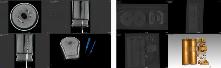 锂电池CT检测截面图