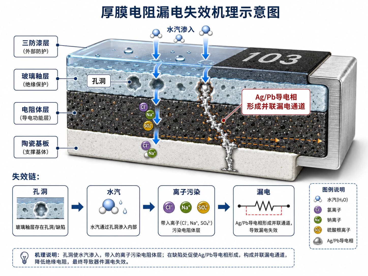 电阻失效分析 电阻失效分析