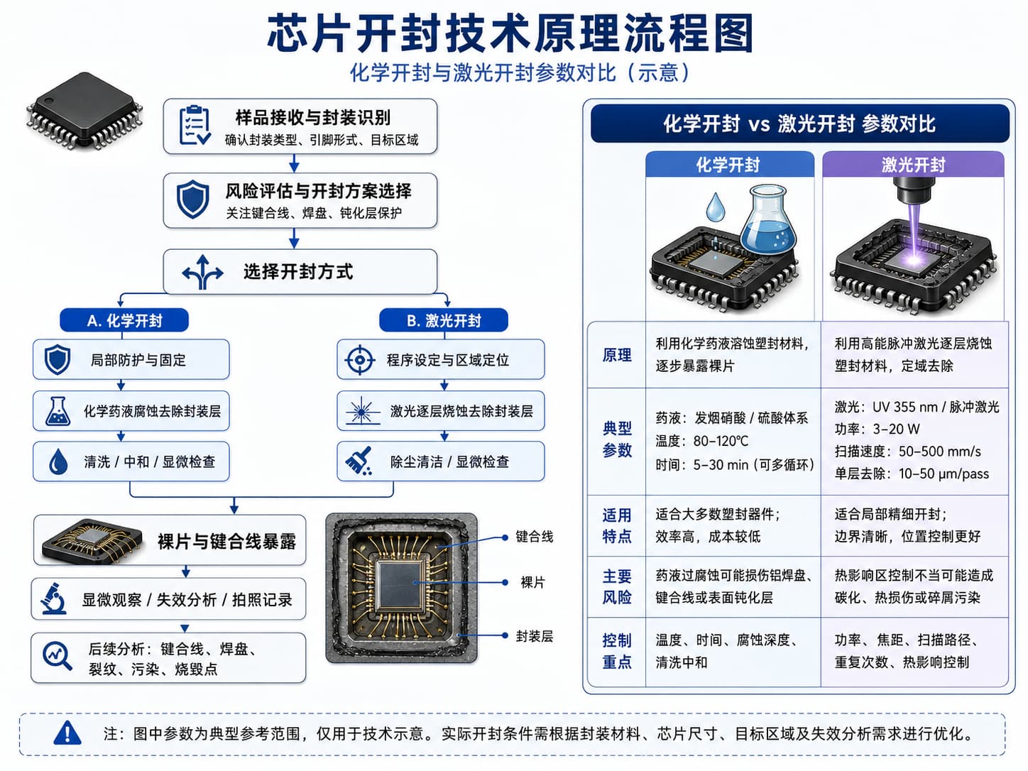 芯片开盖分析测试机构 芯片开盖分析测试机构